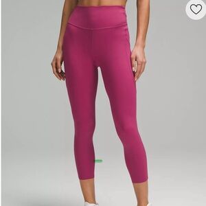 Lululemon fast & Free Leggings w/ pockets & reflectors